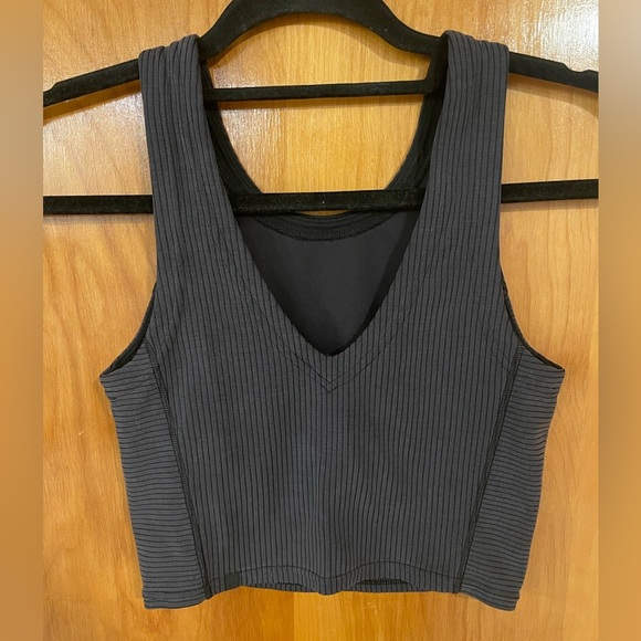 Lululemon Ribbed Softstreme Cropped Tank Top - Picture 4 of 6
